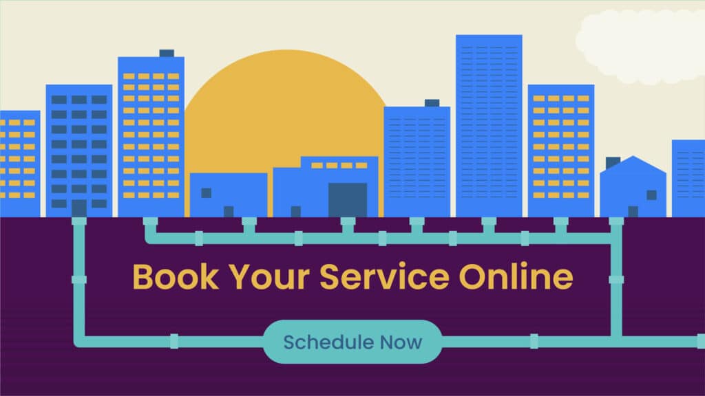 Button to schedule your service online