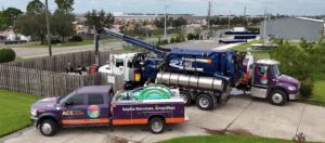 A lift station in Largo getting serviced by the ACE Septic team.