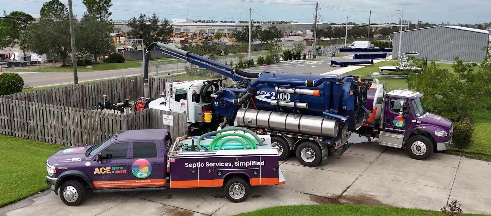 A lift station in Largo getting serviced by the ACE Septic team.
